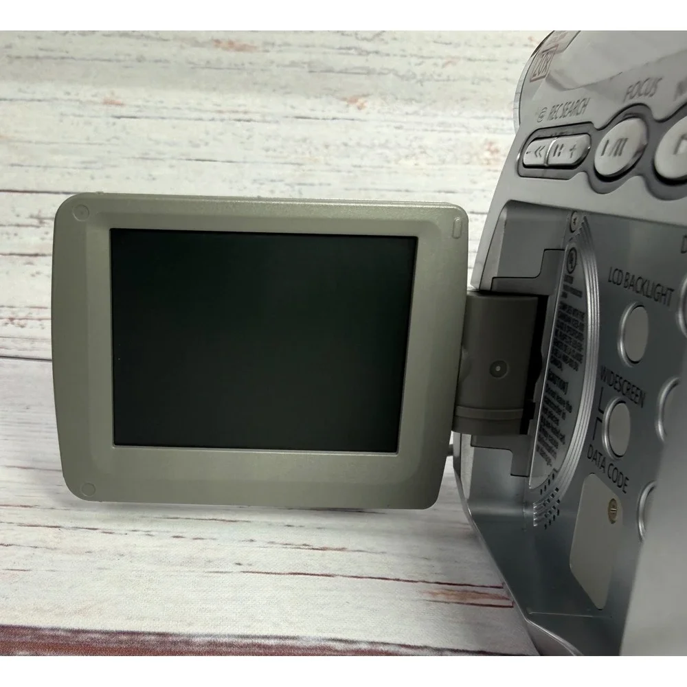 Canon ZR100 MiniDV Digital Video Camcorder Silver 20x Optical Zoom NTSC Handheld